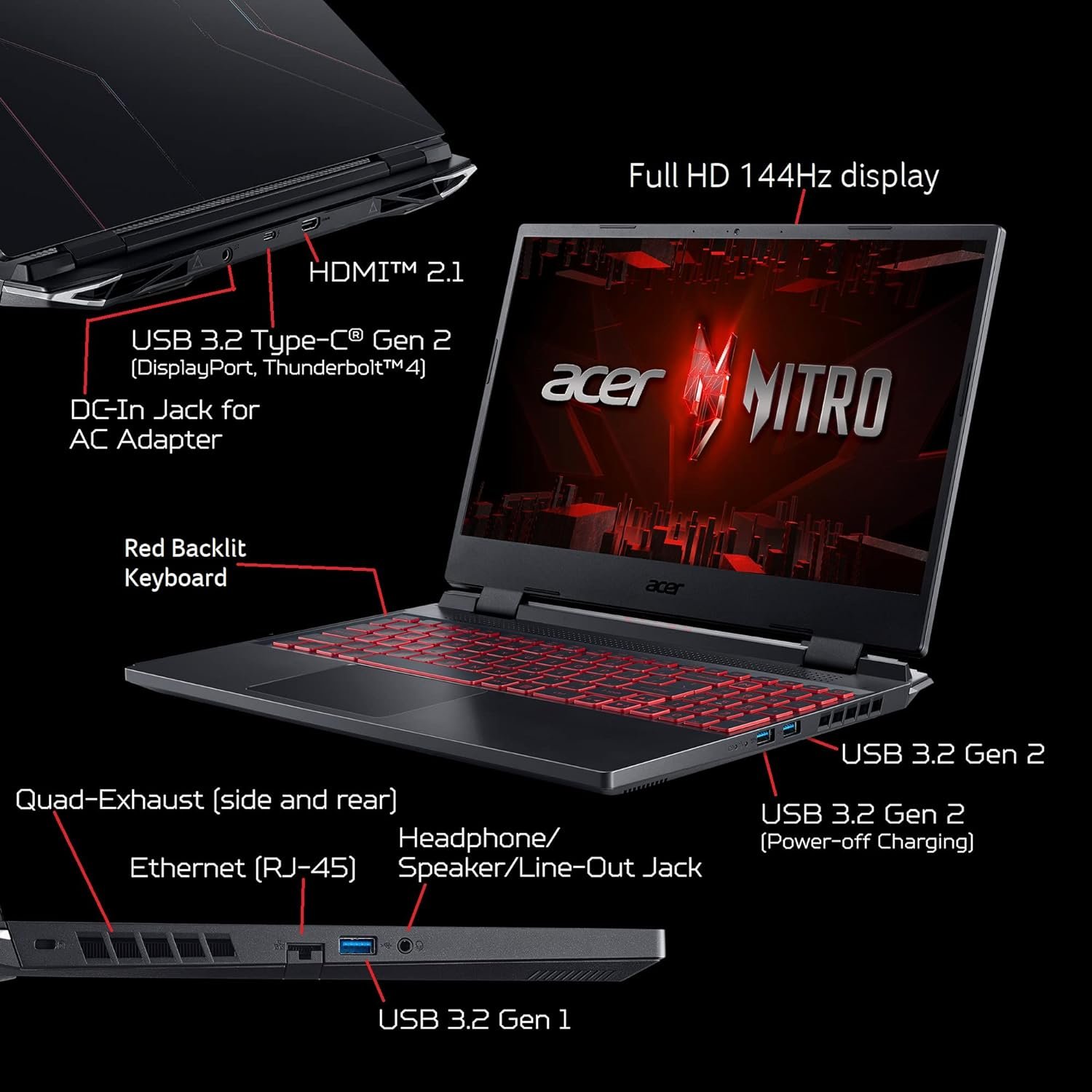 Acer Nitro 5 AN515-58-57Y8 Gaming Laptop